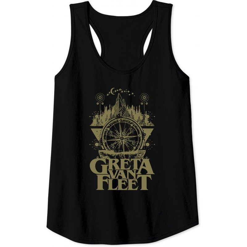 Greta Van Fleet Tank Tops, Rock Band Tank Tops — T-shirts pour hommes