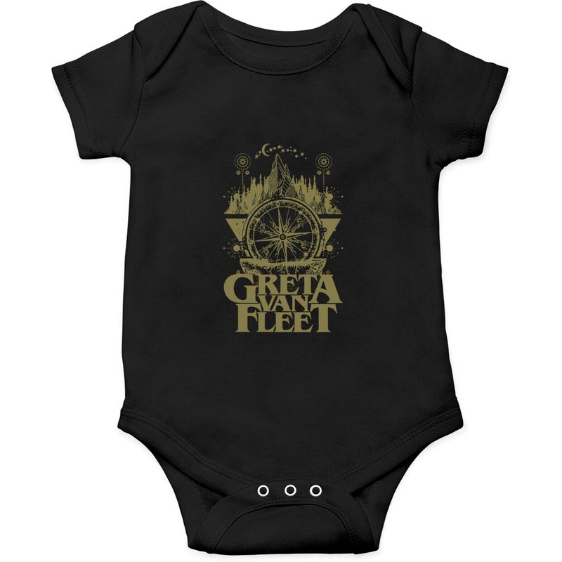 Greta Van Fleet Onesies, Rock Band Onesies — Bodys bébé