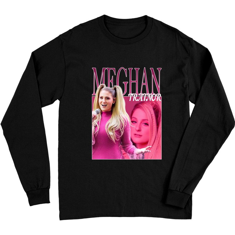 Meghan Trainor Graphic Long Sleeves — T-shirts pour hommes