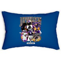 Justin Jefferson Dreams Lumbar Pillows, Vintage Justin Jefferson Lumbar Pillows