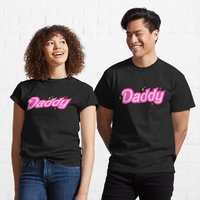 Daddy Barbie Sparkles Classic T-shirt — Mens T Shirts