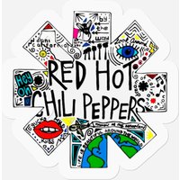 Red Hot Chili Peppers | Vintage | Band Stickers