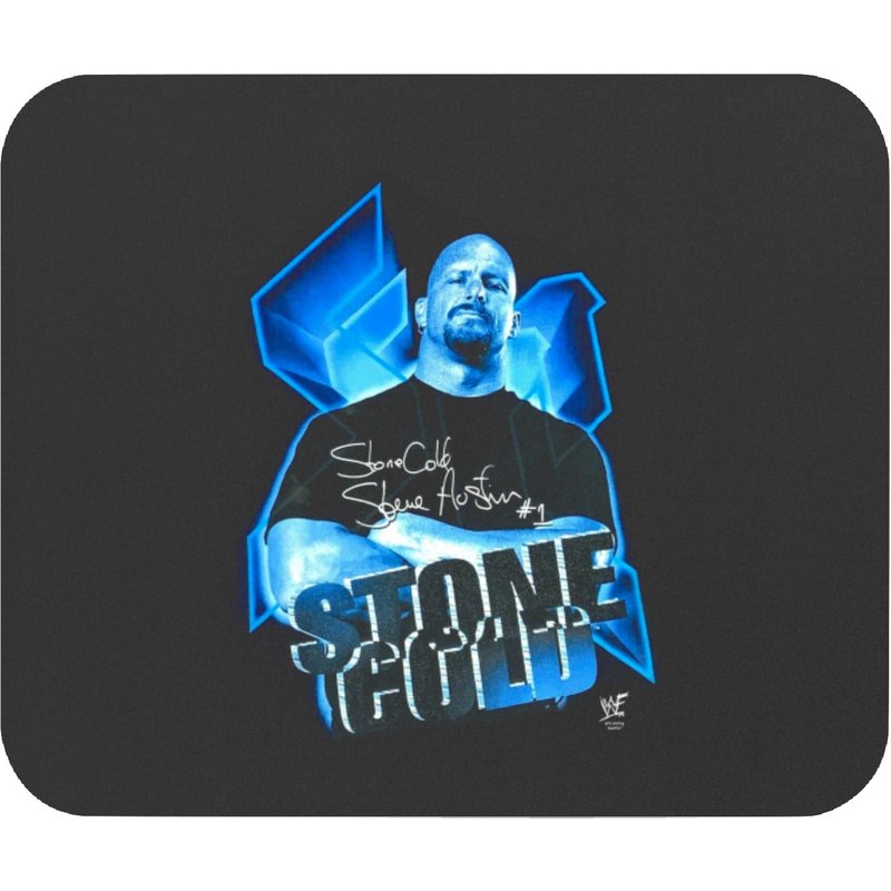 1998 Stone Cold Steve Austin Wwf Vintage Mouse Pads — Tapis de souris et sous-mains