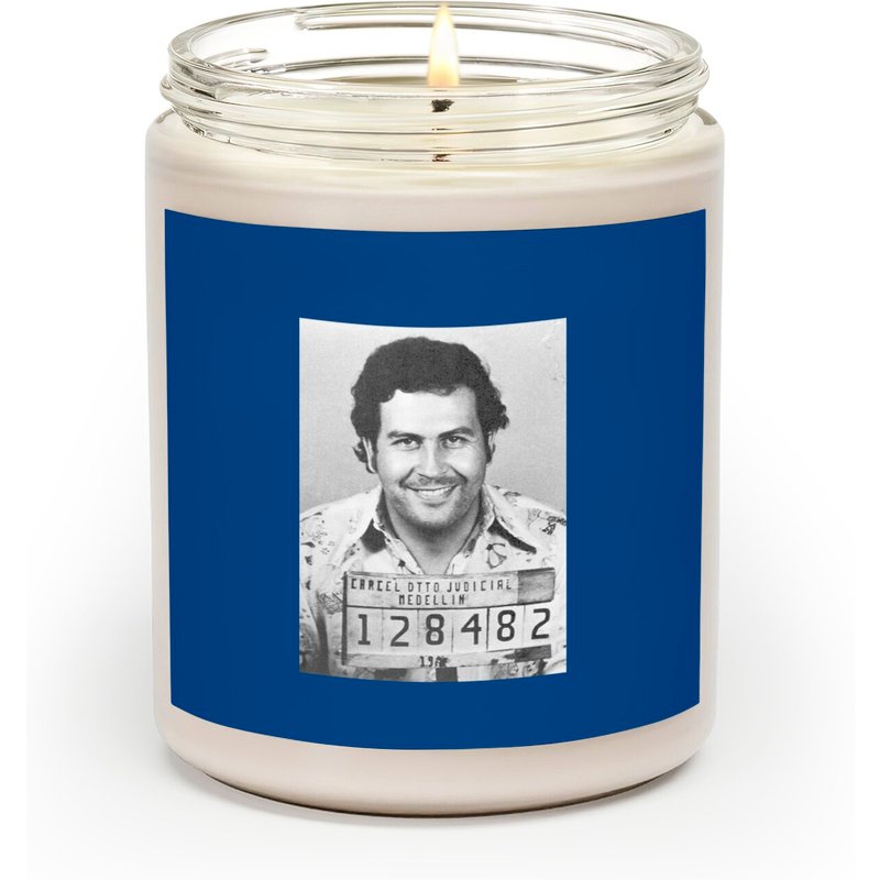 Pablo Escobar Scented Candles | Unisex Mens Womens Cotton — Bougies parfumées