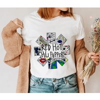 Red Hot Chili Peppers 2023 Tour Shirt, Red Hot Chili Peppers Concert — Mens T Shirts