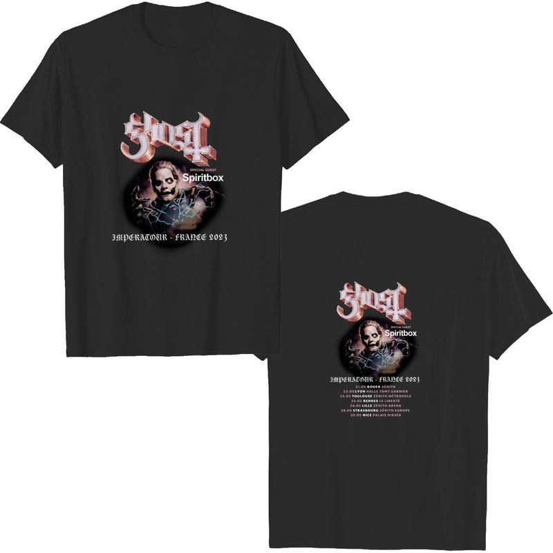 Ghost Imperatour Tour 2023 2-side T-shirt — Mens T Shirts