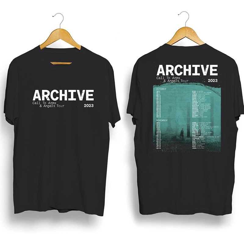 Archive - Tour 2023 T-shirt, Archive Tour 2023 Shirt — T-shirts pour hommes