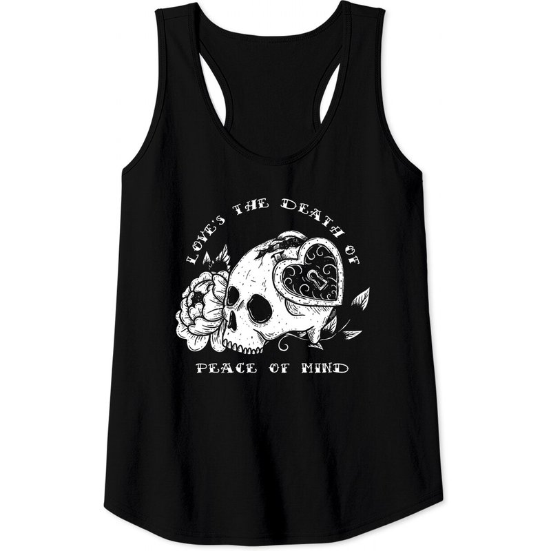 Bad Omens Love's The D.eath Of Peace Of Mind Tank Tops, Bad Omens Tank Tops — T-shirts pour hommes