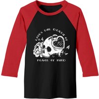 Bad Omens Love's The D.eath Of Peace Of Mind Baseball Tees, Bad Omens Baseball Tees