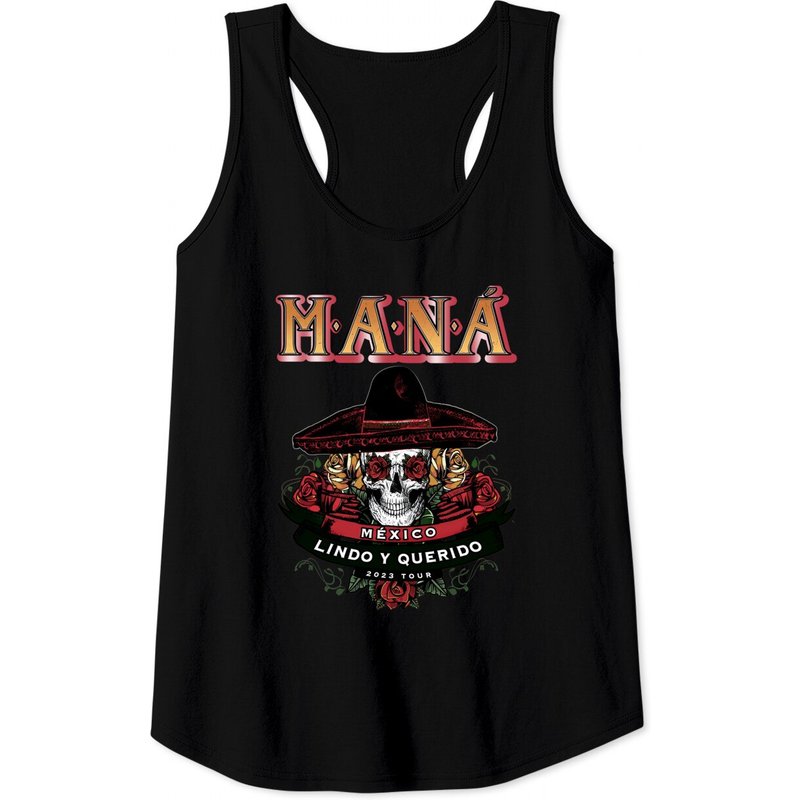 Mana, Rock Mexicano Band Tank Tops — T-shirts pour hommes