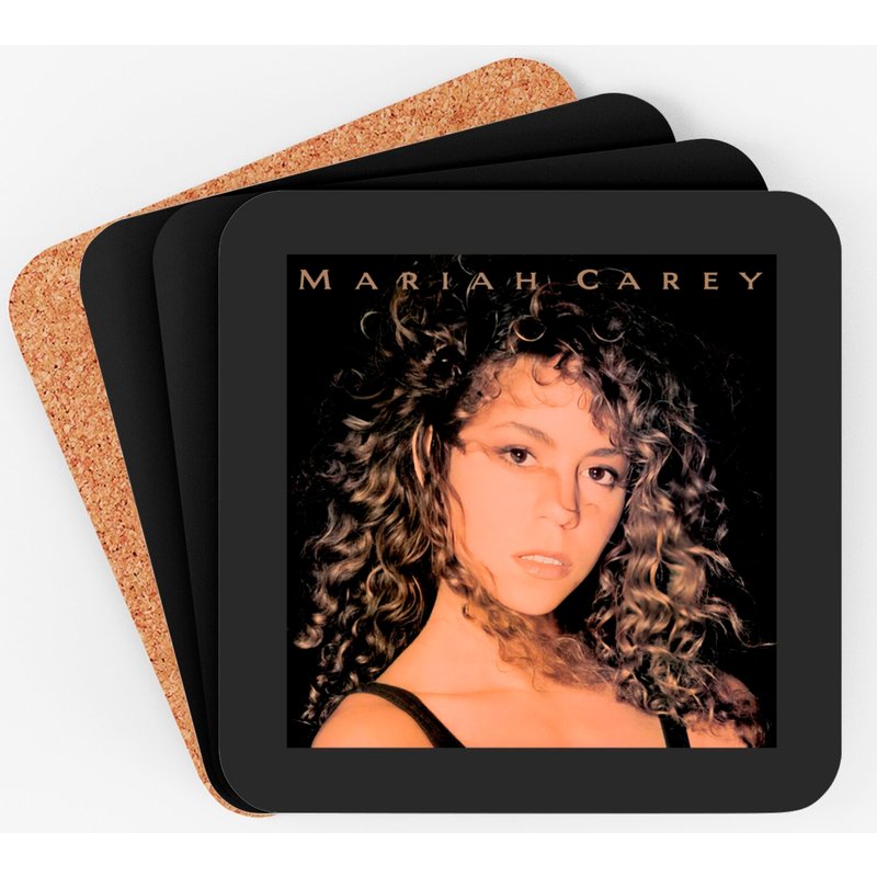 Mariah Carey 1990 Unisex Coasters / Pop Culture — Sous-verres et napperons