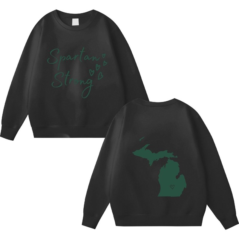 Spartan Strong Shirt, Msu Stay Safe Shirt, El Strong, Msu Sweatshirt