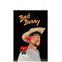 Bad Bunny Poster — Affiches et impressions