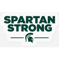 Spartan Strong Msu Stickers, We Are All Spartans Donate For Spartan Strong Fund Stickers