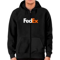 Fedex Ground Huttoboy Zip Hoodies