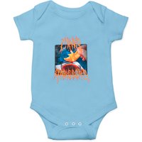 Vintage Crab Rangoon Heavy Metal Onesies, Crab Rangoon Vintage Onesies — Bodys bébé