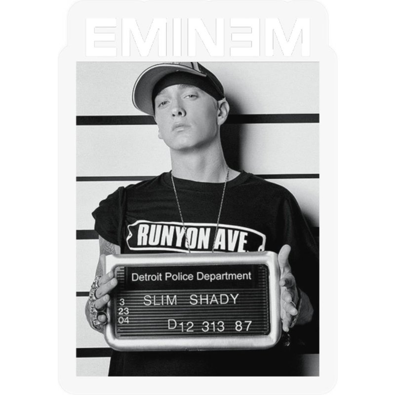 Eminem Stickers - Slim Shady Collection — Autocollants et stickers