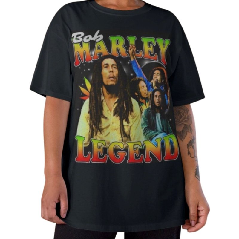Bob Marley Vintage Tshirt — T-shirts pour hommes