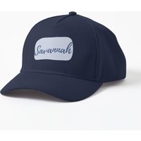 Custom Savannah Name Cap