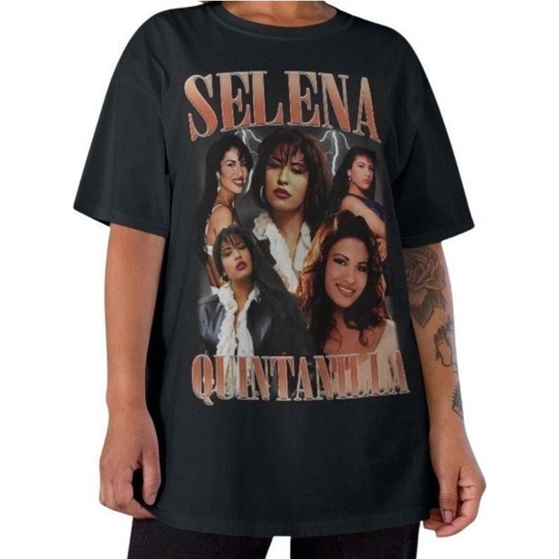 Selena Vintage Bootleg Tee, Selena Quintanilla Vintage Graphic Fan Merch — T-shirts pour hommes