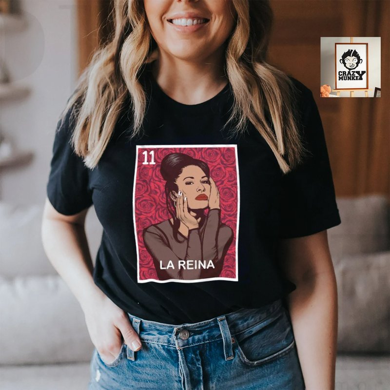 Selena Quintanilla Vintage La Cantante - Mexican Lottery Female Singer Musician Shirt — T-shirts pour hommes
