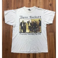 Jeff Buckley Mystery White Boy Tour 1995 T-shirt