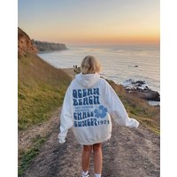 Ocean Beach Aesthetic Hoodie - Cute Design