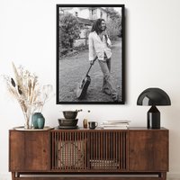 Bob Marley Art, Reggae Music Legend, Vintage Poster — Affiches et impressions