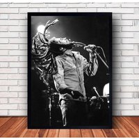 Bob Marley Music Poster Wall Art Family Decor — Affiches et impressions