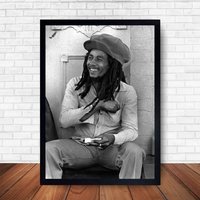 Bob Marley Music Poster Wall Art Home Decor