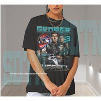 George Russell Shirt Driver Racing Championship Formula Racing Tshirt — Mens T Shirts