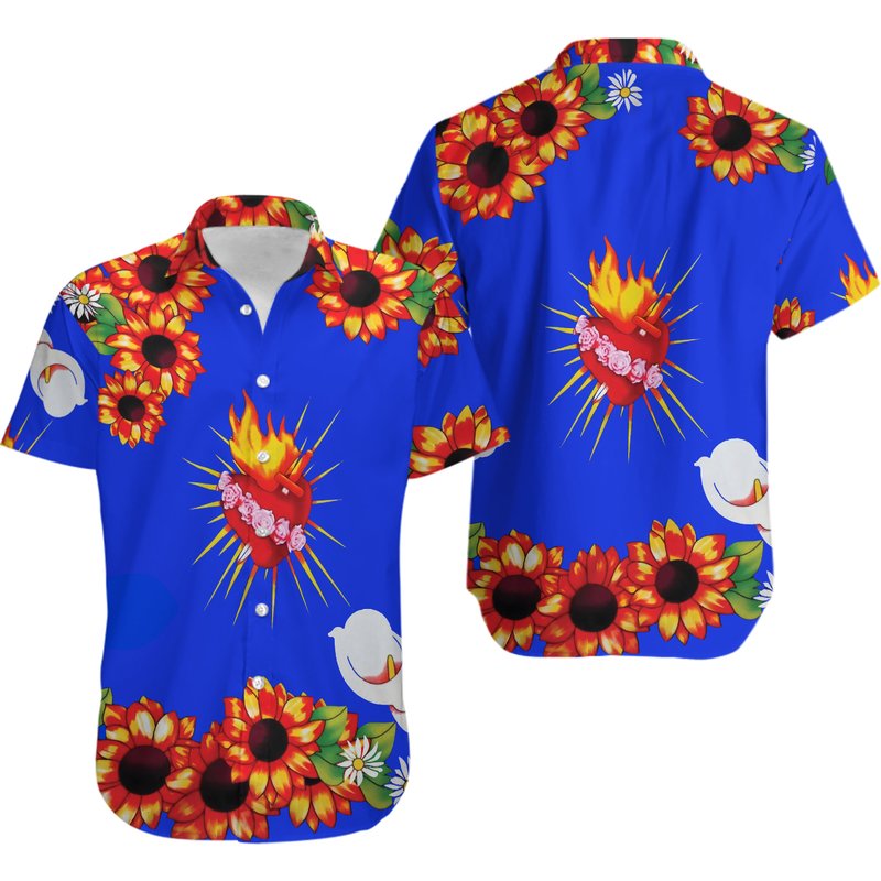 Romeo And Juliet Hawaiian Shirt, Replica Leonardo Dicaprio Shirt — Chemises décontractées pour hommes