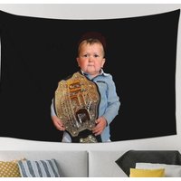 Hasbulla Tapestry | Cute Funny Dorm Room Home Decor, Bedroom Wall Hangings