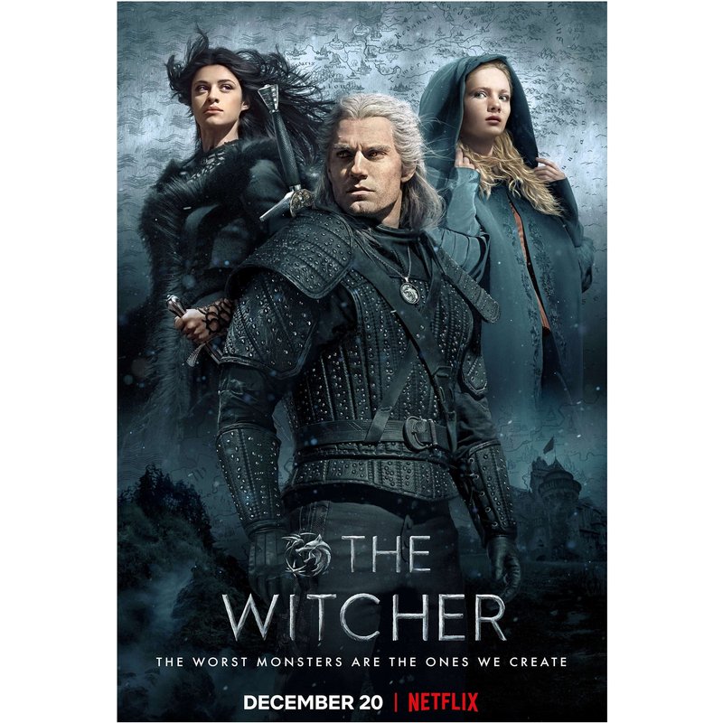 The Witcher Tv Series Movie Poster — Affiches et impressions