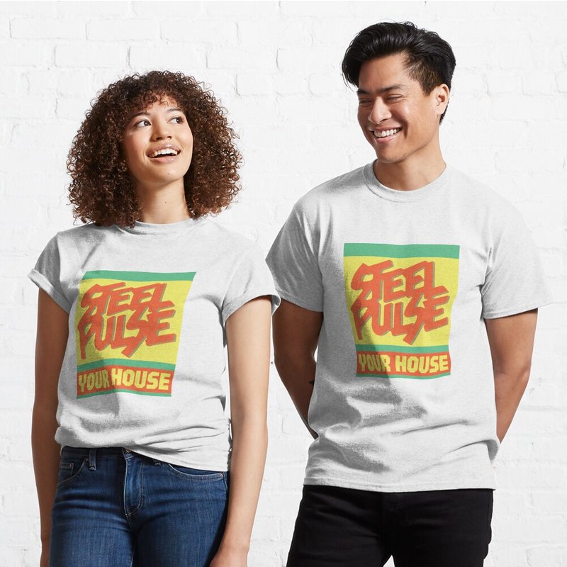 Steel Pulse - Your House Classic T-shirt — Mens T Shirts
