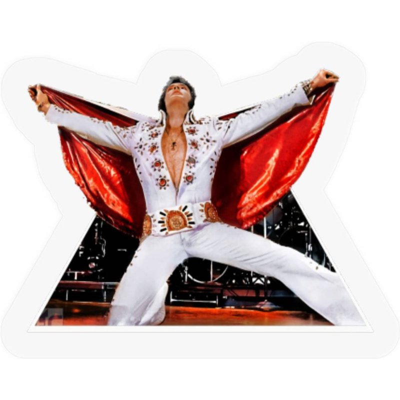 Elvis Presley 22 - Elvis Presley - Stickers — Autocollants et stickers