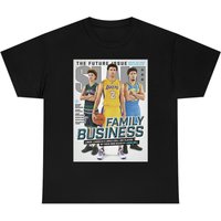 Lamelo Ball Lonzo Ball Family Business Hornets Chicage Bulls Slam Cover Tee