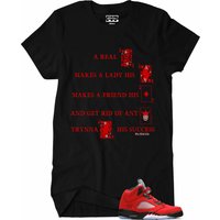 Fitz 4 Kickz Shirt To Match The Jordan 5 Raging Bulls — Mens T Shirts