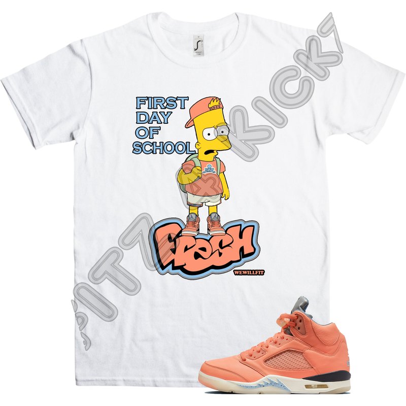 Fitz 4 Kickz Shirt To Match The Jordan 5 Crimson Bliss — T-shirts pour hommes