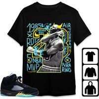 Jordan 5 Aqua Unisex T-shirt, Kid, Toddles