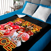 Travis Kelce Vintage 90s Baby Blankets - Cozy Infant Gifts