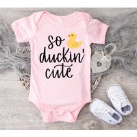 Duck Baby Onesie So Dunkin Onesies