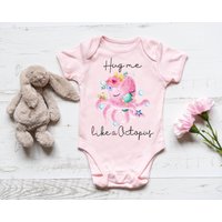 Octopus Onesie Hug Me Like A Octopus Baby Onesie