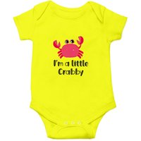 Crab Baby Onesie I'm A Little Crabby Baby Onesie