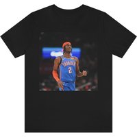 Shai Gilgeous-alexander Grapic Tee | Vintage Graphic Basketball