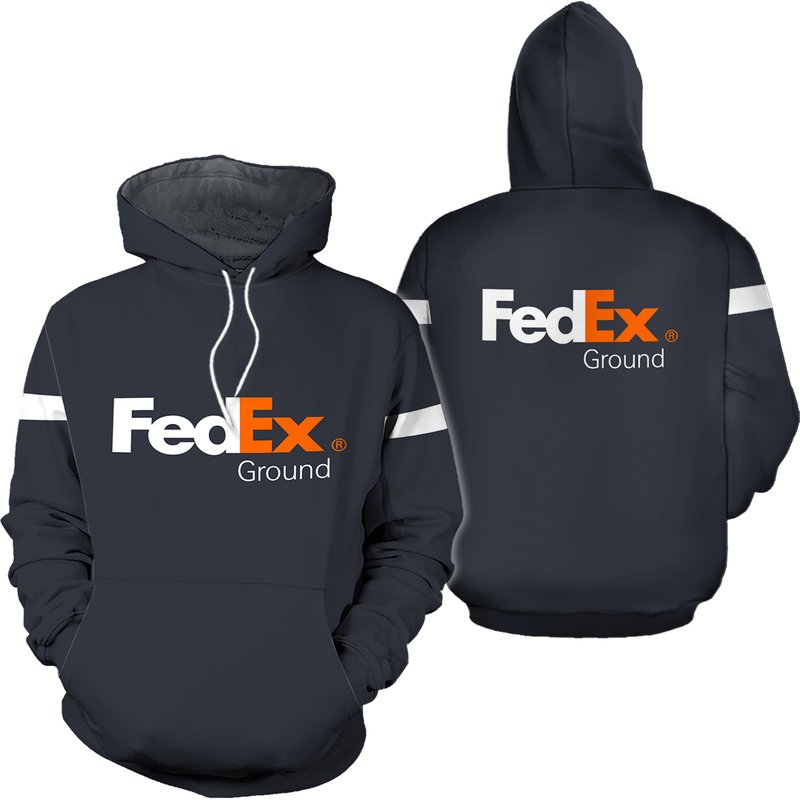 Fedex Ground 3d Hoodies — Sweats à capuche pour hommes
