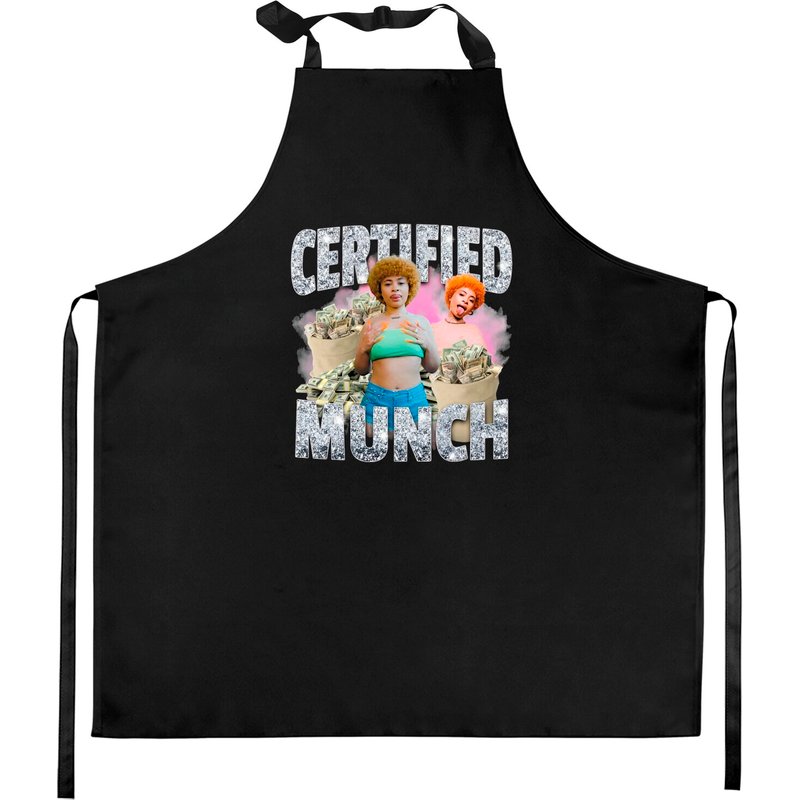 Ice Spice Certified Munch Kitchen Aprons — Tabliers de cuisine