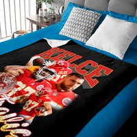 Travis Kelce Baby Blanket For Football Baby