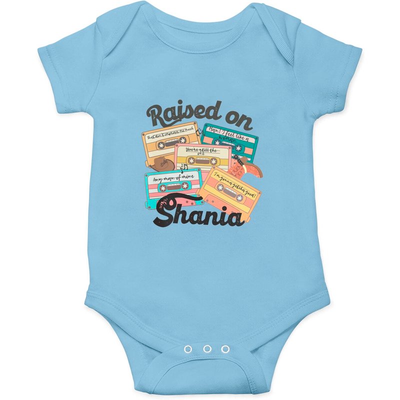 90's Country, Shania Twain, Country Music Onesies, Cassette Tapes Onesies