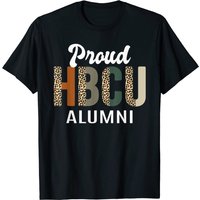 Hbcu Grad Black Women Grad, Black College Alumni Leopard T-shirt — T-shirts pour hommes